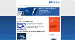 Desktop Screenshot of leberle-gmbh.de